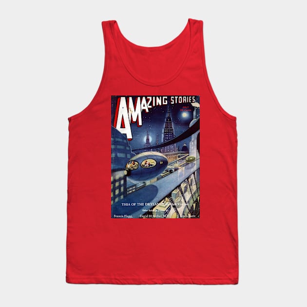 Amazing Stories 07 01 Tank Top by GloopTrekker